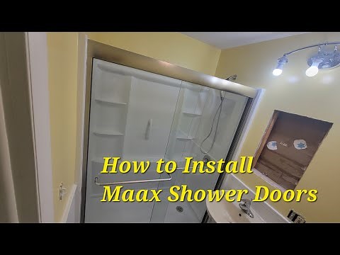 How to Install Maax Shower Doors