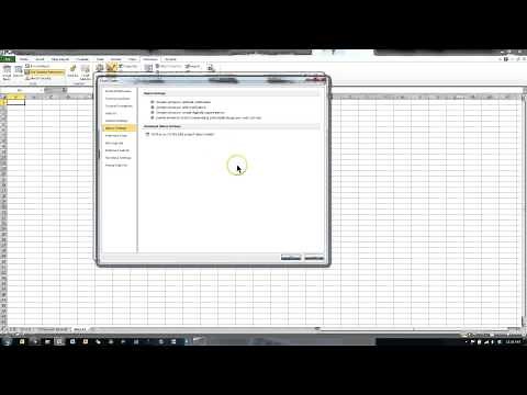 Enabling Macros and Saving as Macro Enabled