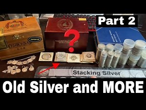 Crazy Coin Collection Find - So Many Old Silver Coins!