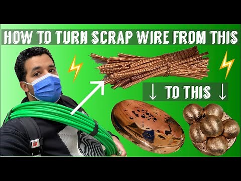 HOW TO MELT COPPER WIRE