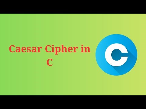 Build a Caesar Cipher Encryption Tool in C | Step-by-Step Tutorial with Code Explanation