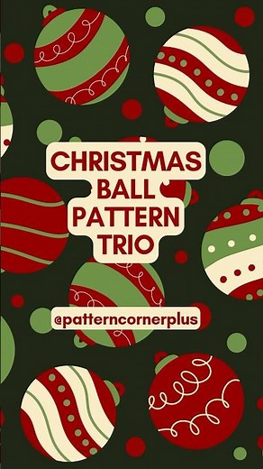 🎄 Seamless Christmas Patterns in Canva | Free for Canva Free & Pro Users