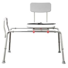 Eagle Health Sliding Transfer Bench with Swivel Seat