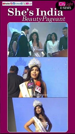Congratulations Susma For Winning She's India Beauty Pageant #kaushalmanda #thelooksmodelingacademy