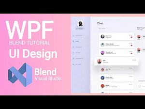 WPF Tutorial : Designing and Using Custom UI Controls in WPF Visual C# (Messenger UI)
