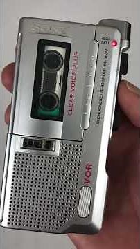 Sony Microcassette recorder