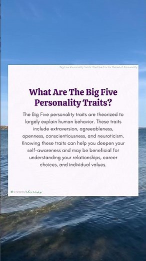 What are the Big Five Personality Traits?