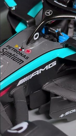 Mercedes W15 - George Russell (2024) | Tibormodel.com #modelcar #collectables #mercedes #russell