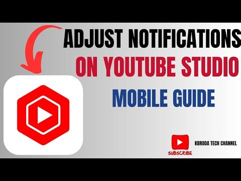How to Manage Notifications on YouTube Studio Mobile - Custom Alerts Guide!