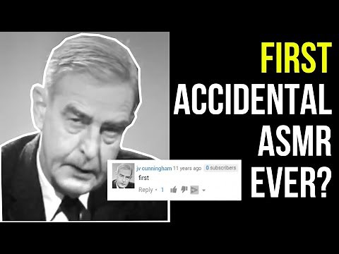 First Unintentional ASMR Ever? | Poet with the Deepest, Most Relaxing Voice May Have Started ASMR