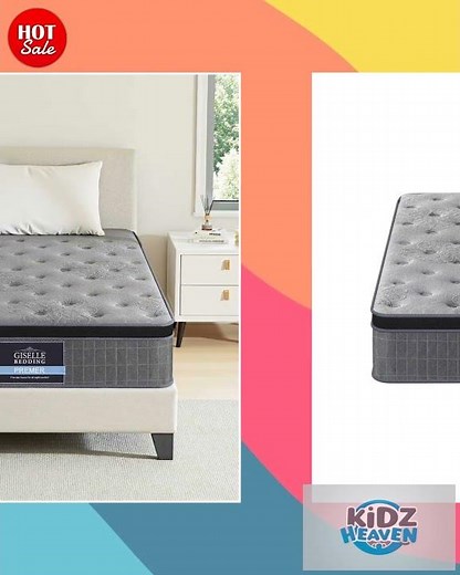 26cm Giselle Mattress Single Latex Foam Mattresses