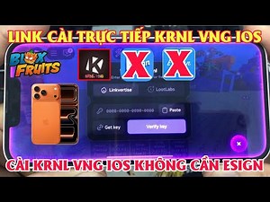 How to Install KRNL VNG Super Fix Lag V695 No Overloading, No Overcoming Link to hack blox fruit ...