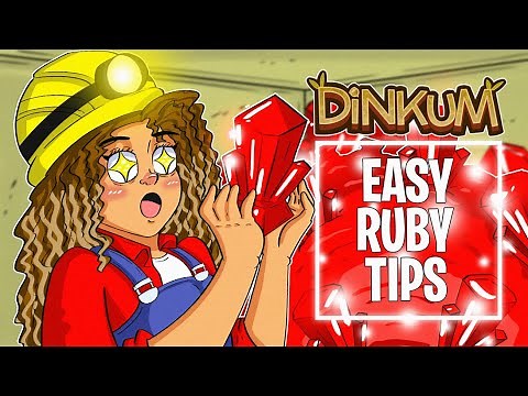Best Ruby Collection Tips! How to Always Find Rubies | Dinkum Mines Tips!