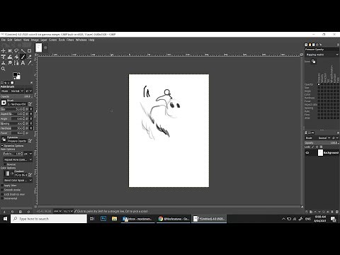 How to use a wacom tablet with Gimp