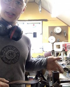 Hawksbill hatchet is one of our most versatile axes. Check out the built in strop. Pre orders at www.hoffmanblacksmithing.com | Hoffman Blacksmithing