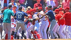 MLB Hands Out 12 Suspensions Following Mariners-Angels Brawl