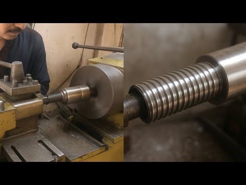 Perfect Thread Cutting on Lathe Machine – Full Step-by-Step Process