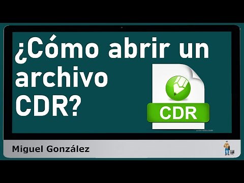 ¿Cómo ver y editar archivos CDR en Windows?