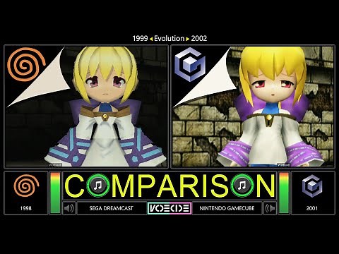[RPG] Dreamcast vs GameCube (Evolution Worlds) Side by Side Comparison