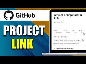 How To Get Project Link In Github - Share GitHub Repository Link