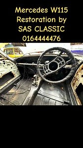 10K views · 72 reactions | Welding work Progress going on for Mercedes W115 | SAS Classic | Facebook