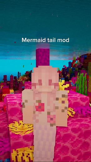 Explore the Ocean with Mermaid Tail Mod in Minecraft