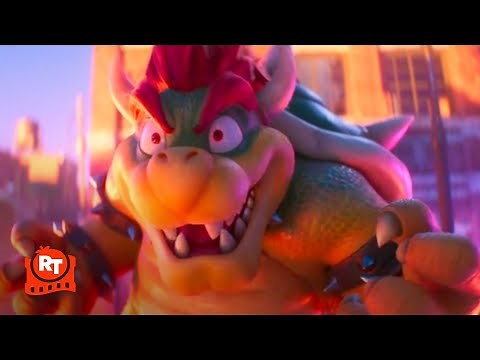 The Super Mario Bros. Movie - Bowser Attacks Brooklyn Scene | Movieclips