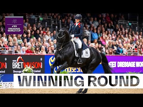 Defending the crown, London style. 👑🇬🇧 | FEI Dressage World Cup™ London 2025