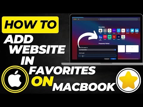 How to Add a Website Link to Favorites on Mac | Safari & Chrome Guide
