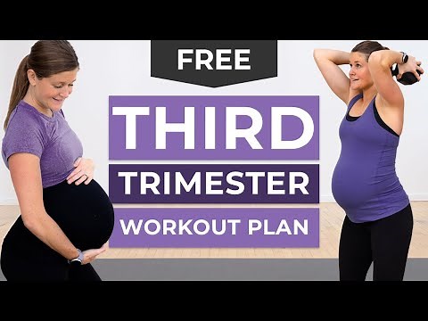Third Trimester Pregnancy Workout Program (Free 4-Week Plan)