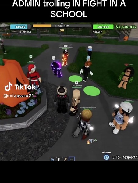 Admin Trolling Techniques in Fight In A School Game