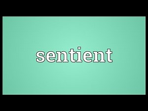 Sentient Meaning