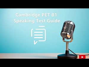 Cambridge B1 Preliminary Exam | Speaking Test Guide | Updated for 2020 | PET