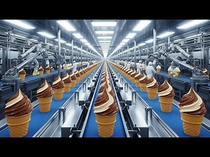 Inside the Ice Cream Factory Process | How Ice Cream Is Made Step by Step