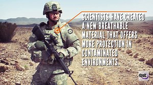 42K views · 2.1K reactions | Scientists have created a "new skin" that protects warfighters from chemical and biological threats. Check it out! | U.S. Department of War | Facebook