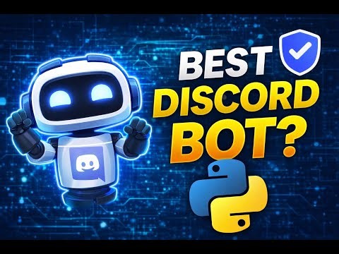 I Built the BEST Discord Bot in Python 🤖 | Custom Bot & Verification Ready