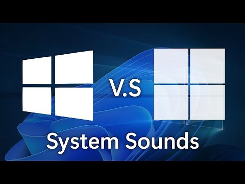 Windows 11 vs Windows 10: System Sounds
