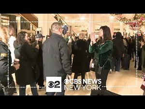 Black Friday shoppers up early at Macy's Herald Square
