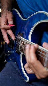 349K views · 4K reactions | N.B. The left hand is playing on the low E string (tuned down to D), using hammer-ons from nowhere. KristoferDahl.com #vanhalen #hardrock #rockguitarist #riffing #ltdguitars | GMC Guitar Lessons | Facebook