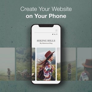 38K views · 103 reactions | Build a complete website from your phone in only a few minutes. ✔ Convenient mobile editor ✔ Customizable templates ✔ Easily connect your social media Start now to get your stunning Wix website. https://www.wix.com/getasite/click-here | Wix | Facebook