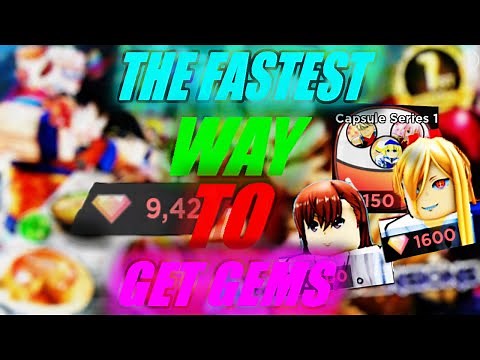 The FASTEST Way To Get GEMS In Anime Dimensions