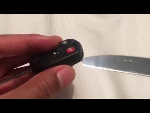 OPEN CAR KEY REMOTE - HOW TO
