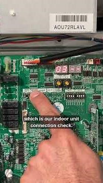 Indoor Unit Connection Check! Fujitsu AIRSTAGE J-Series Units