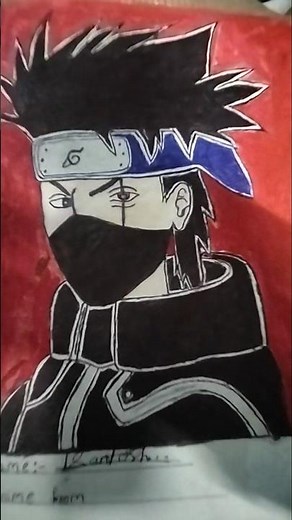 How to Draw Kakashi (Naruto)