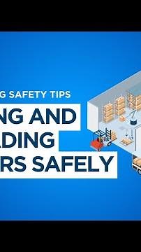 Loading and unloading trailers safely