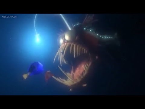 Finding Nemo Anglerfish Chase