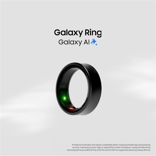 Love your health? Put a ring on it! Meet Galaxy Ring, the stylish and comfortable way to track your day — and your nights. | Samsung