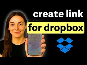 How to Create Dropbox Link