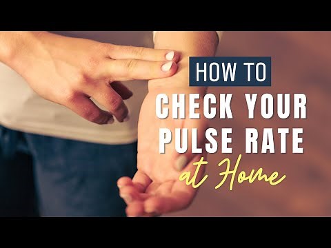 Check Pulse Rate at Home | Elderly Pulse Rate