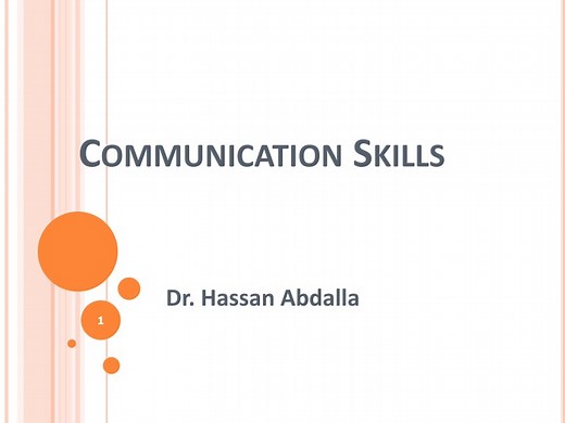 Communication Skills - SlideServe